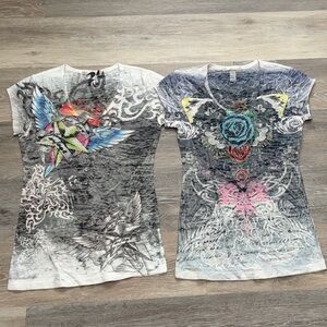 hello miss Women's Short Sleeve Graphic Tees - Never Worn